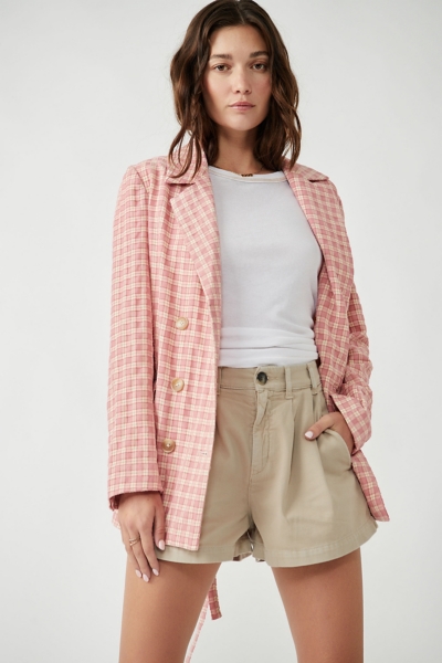 Olivia Plaid Blazer | Nuuly