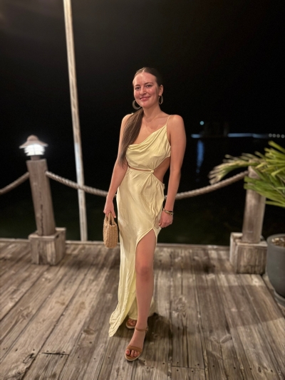 Kyra Cut Out Maxi Dress | Nuuly