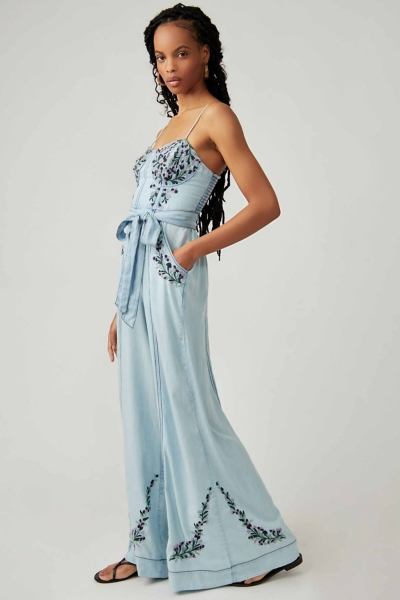 Brigitte Embroidered Jumpsuit | Nuuly
