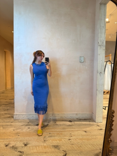 albers midi dress SIMONMILLER Albers Knit Dress