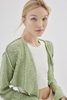 Zania Asymmetrical Open-Front Cardigan | Nuuly