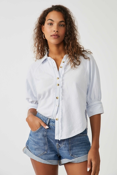 NOA STRIPE BUTTONDOWN main image 0