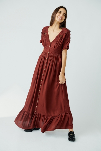 jacquard dress maxi Diana Jacquard Gown Maxi Dress  Amani Avenue