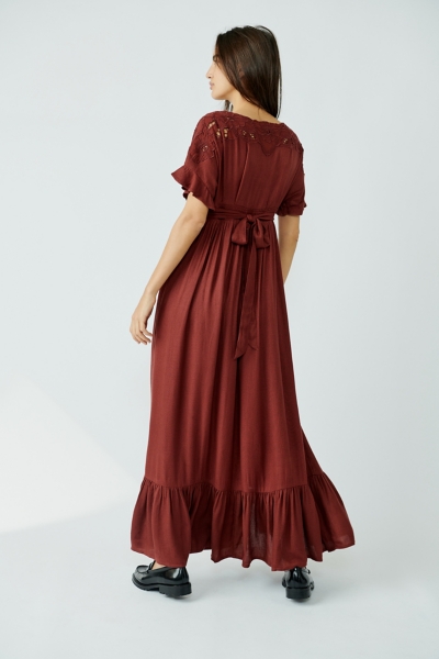 colette maxi dress Colette Luxe Maxi Dress in Dark Evergreen *Final Sale*  Worth Collective
