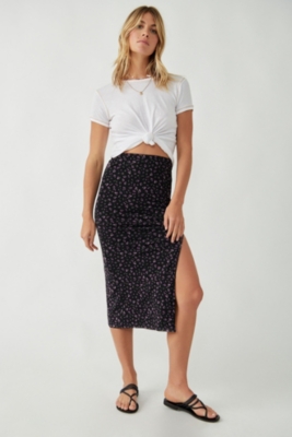 Rosalie Mesh Midi Skirt | Nuuly