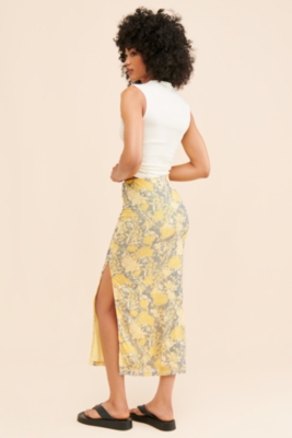 Rosalie Mesh Midi Skirt