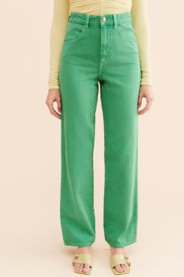 vintage wlangler casey jones trousers 綿麻 Wrangler CASEY JONES RELAXED - Trousers - dusty olive/olive