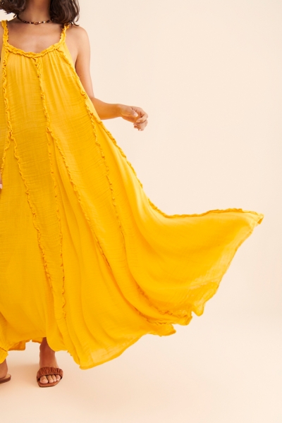 knee length dresses for ladies Free People Bluebell Maxi Dress – Josie's Boutique main image 0