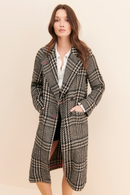 Plaid Relaxed Overcoat | Nuuly