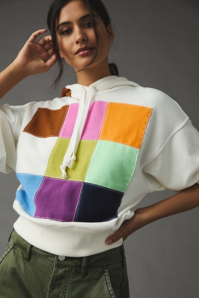 Colorblock Knit Hoodie | Nuuly