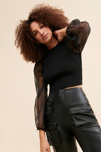 Audrina Open Back Sweater | Nuuly