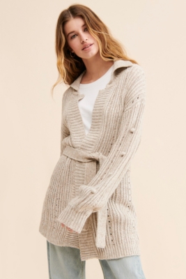 Textured Knit Cardigan | Nuuly