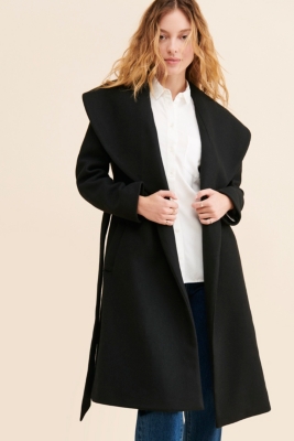 Shawl Collar Overcoat