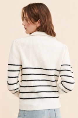 Mabel Mossy Quarter Zip Sweater | Nuuly