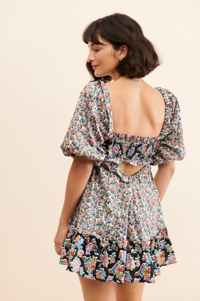 Floral Babydoll Mini Dress | Nuuly