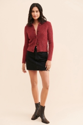 Sena Rib Knit Cardigan | Nuuly