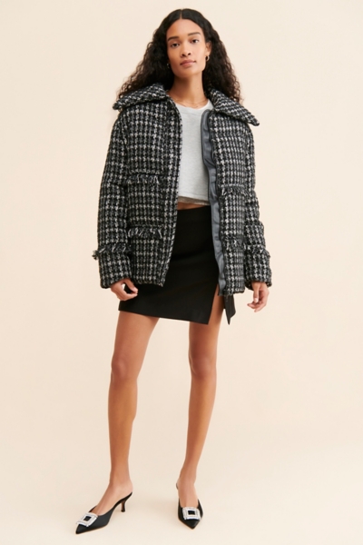 Malik Tweed Puffer | Nuuly