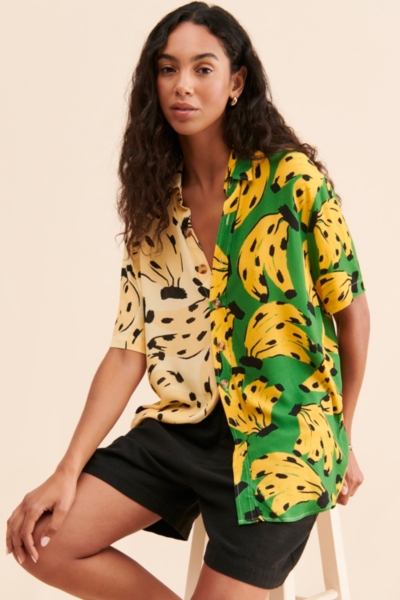 alorsparis Poloshirt Nectar Banane 美品 Mixed Banana Uni Shirt | Nuuly