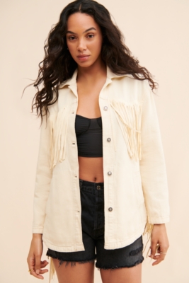 Fringe Out Denim Jacket | Nuuly