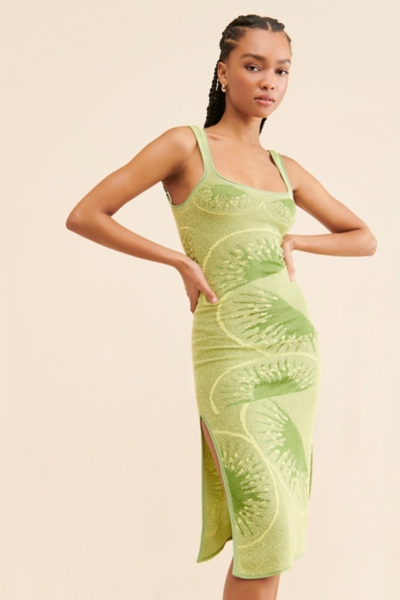 Falling Kiwis Dress | Nuuly