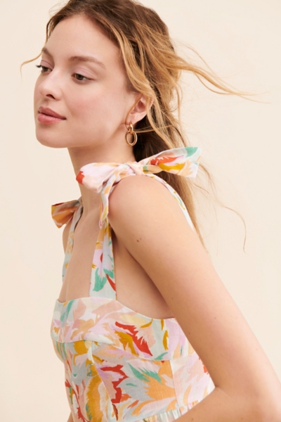 Tie-Strap Linen Dress | Nuuly