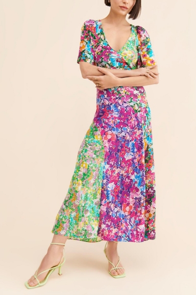 Floral Bias Cut Dress | Nuuly