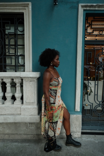 Wild Side Mesh Slip Dress | Nuuly