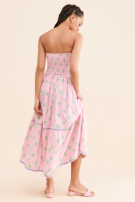 Pia Bow Midi Dress