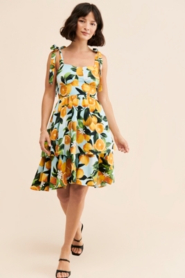 Rachel parcell lemon dress hotsell