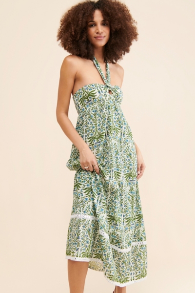 knee length dresses for ladies Àbẹ̀ké Maxi – BlarnQ main image 0