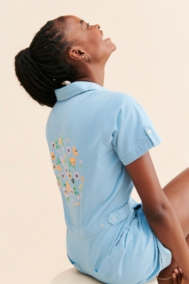 Elsie Sky Romper | Nuuly