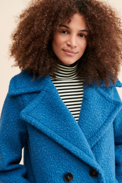 Emilia Fuzzy Overcoat | Nuuly