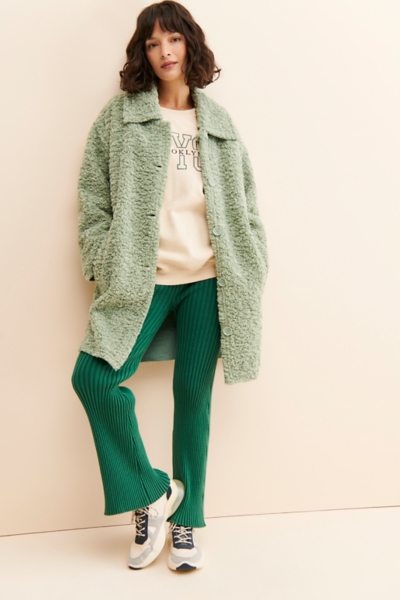 Sherpa Oversized Coat | Nuuly