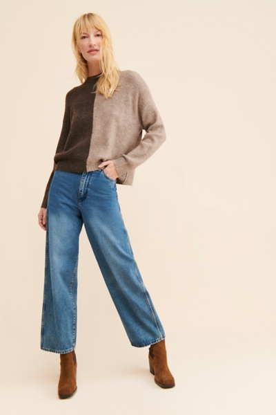 Split Color Pullover | Nuuly