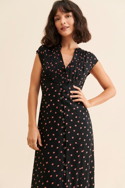 Rosemary Printed Midi Dress | Nuuly