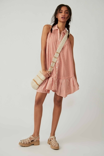 free people be real mini dress Free People x Bliss Beauty Mini Dress