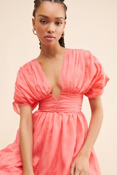 chinese dress ladies Petal and Pup Women's Ciao Ruffles Maxi Dress main image 0