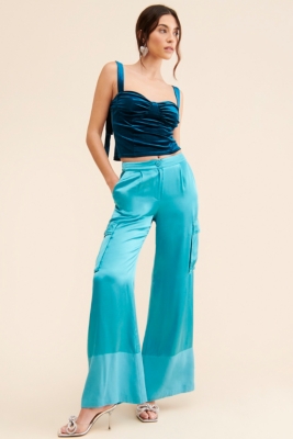 パンツ regleam SATIN CARGO PANTS サテンカーゴパンツ｜SATIN CARGO PANTSの通販｜regleam