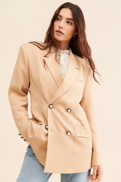 Harlow Double-Breasted Blazer | Nuuly