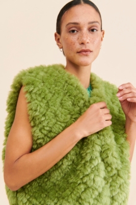 Cole Faux Fur Vest Nuuly