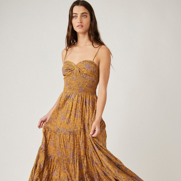 Sundrenched Printed Maxi Dress | Nuuly Rent