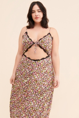 Olivier Lace Cutout Floral Dress | Nuuly