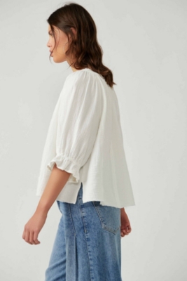 Cuff High-Rise Straight-Leg Jeans