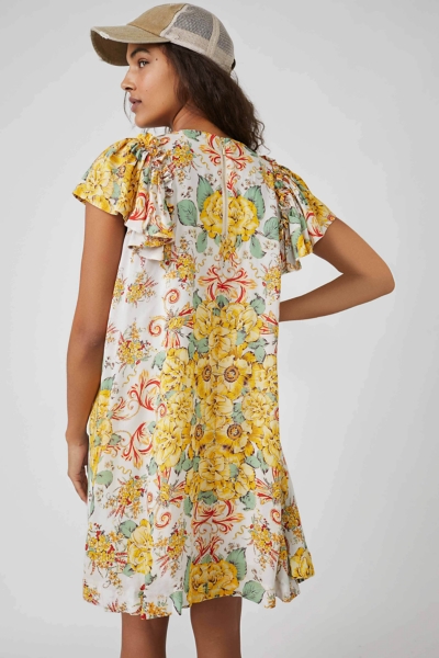 Yara Printed Mini Dress | Nuuly