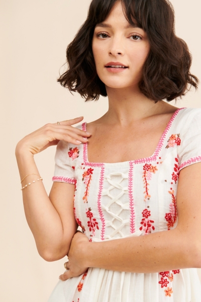 Raffaella Embroidered Dress | Nuuly
