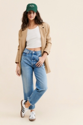 90's High-Rise Cropped Jeans | Nuuly