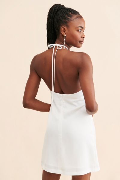 Lilibet Halter Mini Dress | Nuuly