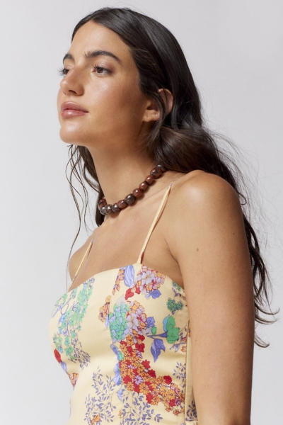 Sylvia Floral Prairie Midi Dress | Nuuly