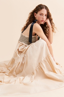 Free People ★ Bluebell Solid Maxi Dress Free People Bluebell Solid V-Neck Sleeveless Tie Shoulder