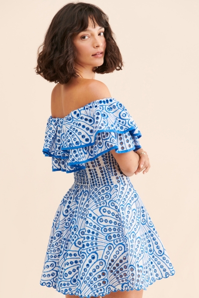 mecca geo print mini dress Mecca Geo Print Mini Dress